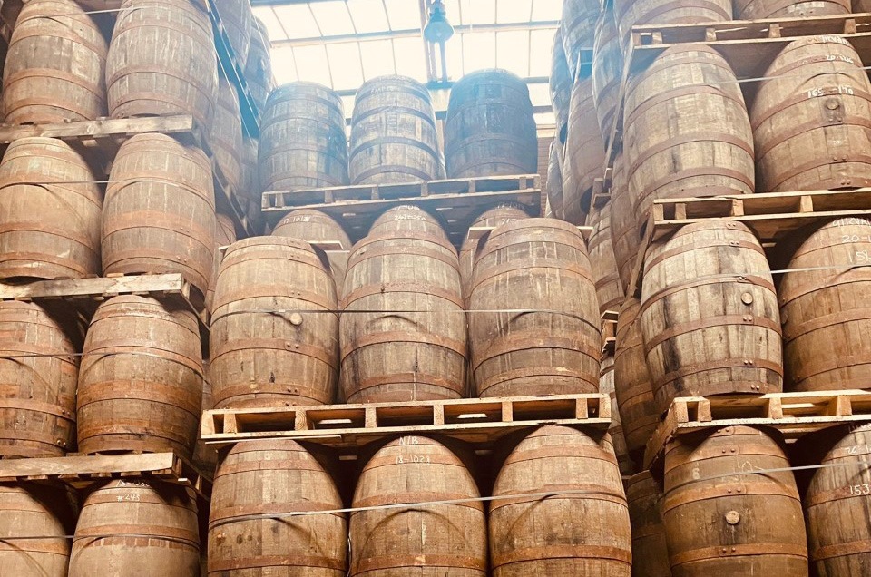 whisky-barrels