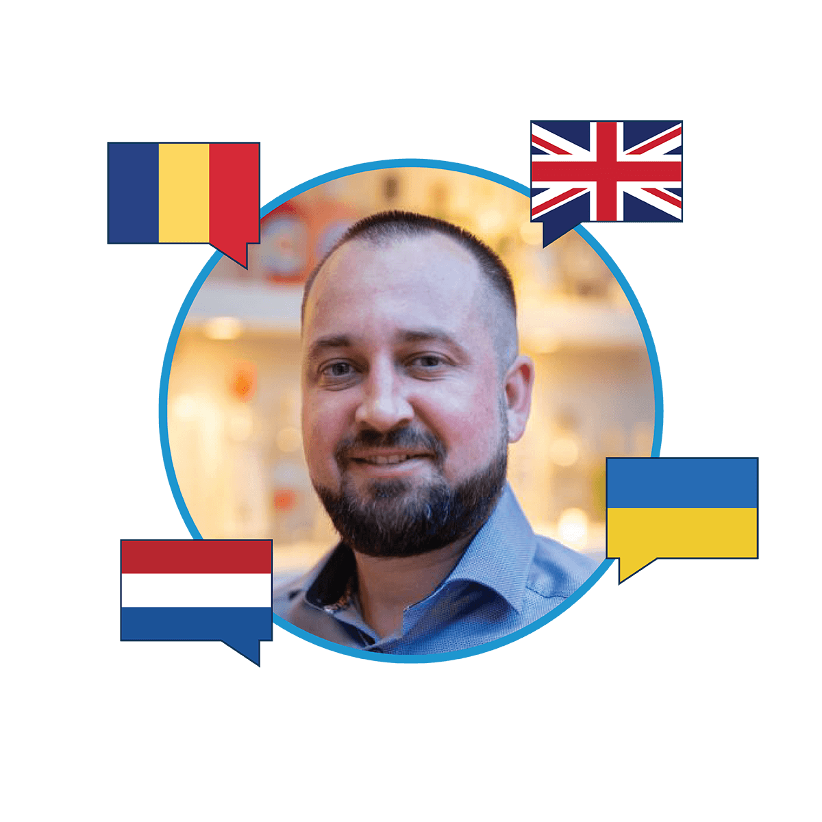 SASMA Logistics Team Member Alexandru Onica, Logistics Operator