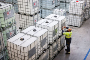IBC tank labelling